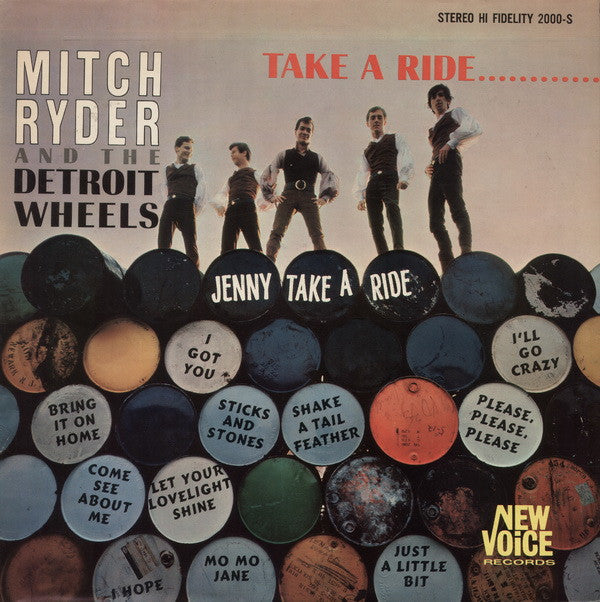 Mitch Ryder & The Detroit Wheels : Take A Ride... (LP)