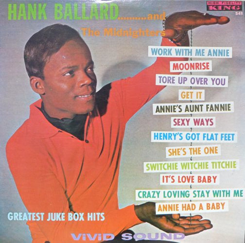 Hank Ballard & The Midnighters : Their Greatest Hits (LP, Comp)