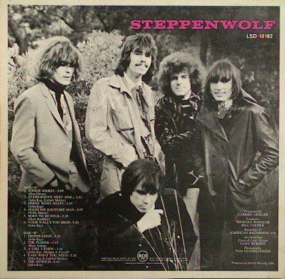 Steppenwolf : Steppenwolf (LP, Album)