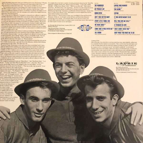 Dion (3) & Dion & The Belmonts : So Why Didn't You Do That The First Time? (LP, Comp)
