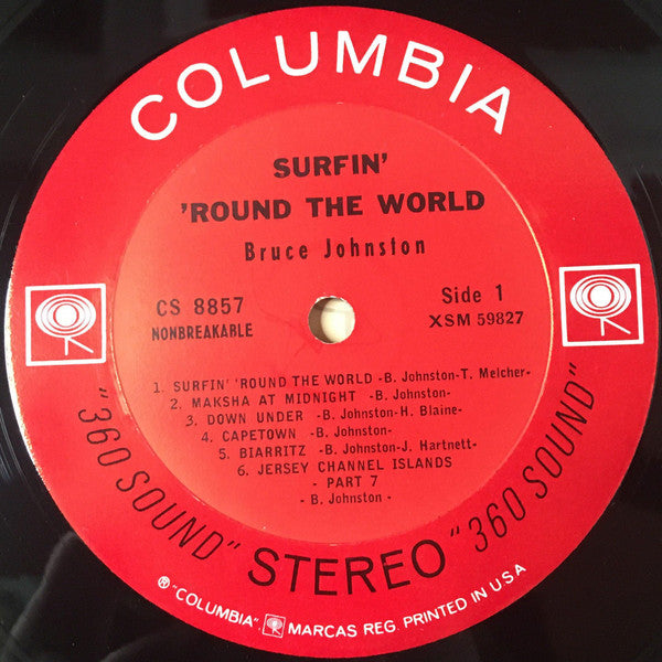 Bruce Johnston : Surfin' 'Round The World (LP)