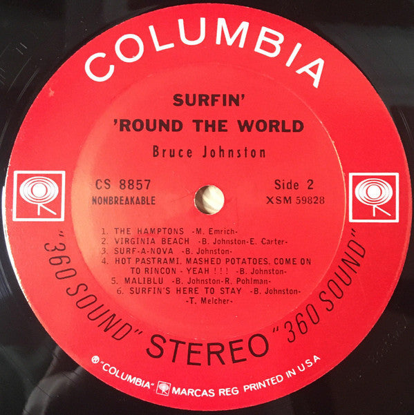 Bruce Johnston : Surfin' 'Round The World (LP)