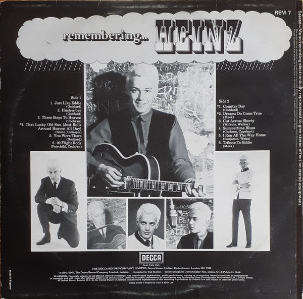 Heinz : Remembering (LP, Comp)