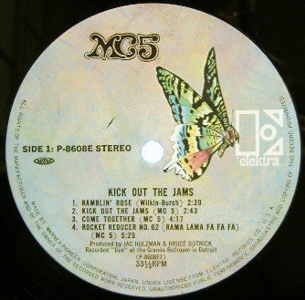 MC5 : Kick Out The Jams (LP, Album, RE)