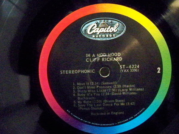 Cliff Richard : In A Mod Mood (LP, Album)