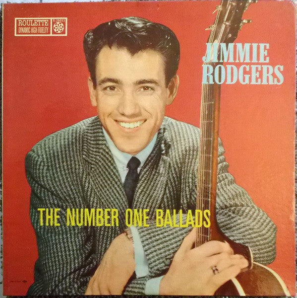 Jimmie Rodgers (2) : The Number One Ballads (LP, Album, Mono, RE)