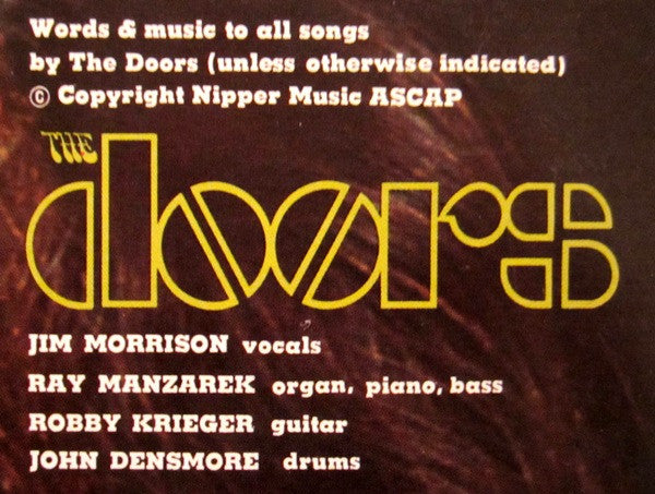 The Doors : The Doors (LP, Album, RE, AR)