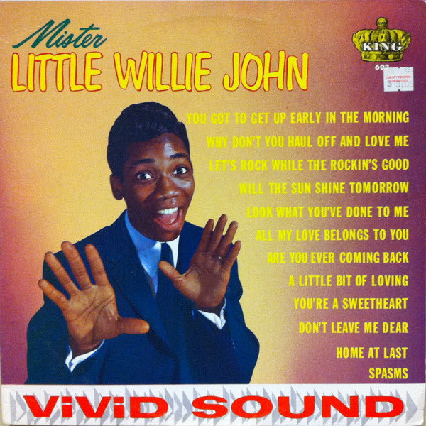 Little Willie John : Mister Little Willie John (LP, RE, Blu)