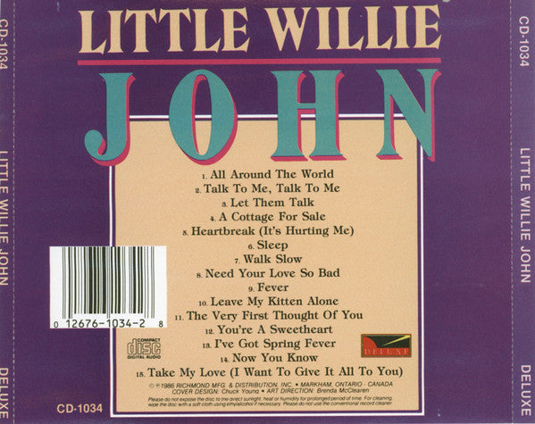 Little Willie John : Little Willie John (CD, Comp)