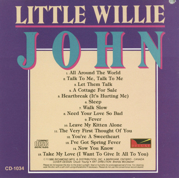 Little Willie John : Little Willie John (CD, Comp)