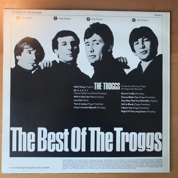 The Troggs : The Best Of The Troggs (LP, Comp, Mono)
