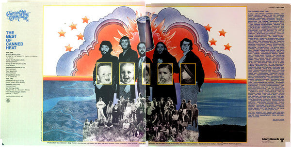 Canned Heat : The Canned Heat Cook Book (The Best Of Canned Heat) (LP, Album, Comp, Res)