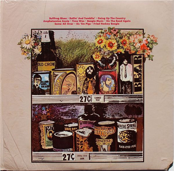 Canned Heat : The Canned Heat Cook Book (The Best Of Canned Heat) (LP, Album, Comp, Res)
