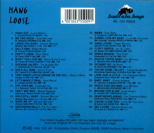 Various : Hang Loose (CD, Comp)