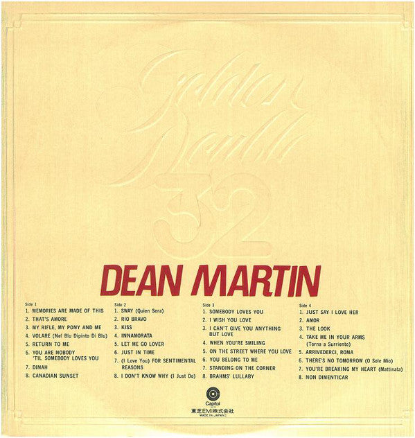 Dean Martin : Golden Double 32 (2xLP, Comp, Gat)