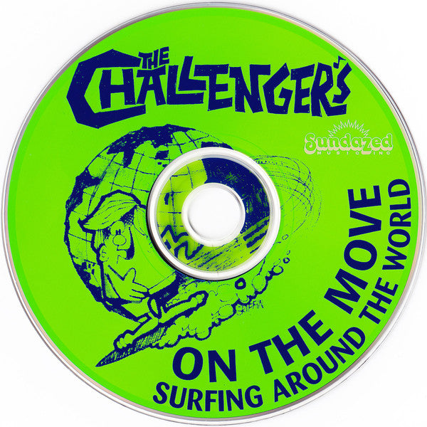 The Challengers : The Challengers On The Move (Surfing Around The World) (CD, Album, RE)