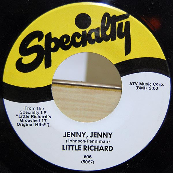 Little Richard : Jenny, Jenny / Miss Ann (7", Single, RE)