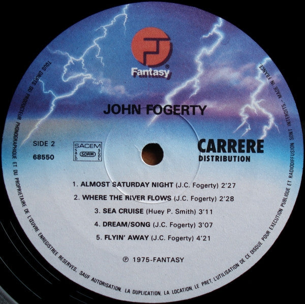 John Fogerty : John Fogerty (LP, Album, RE)
