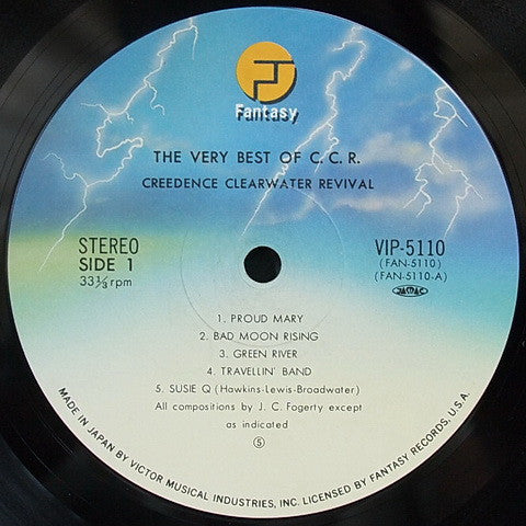 Creedence Clearwater Revival : The Very Best Of C.C.R. (LP, Comp)
