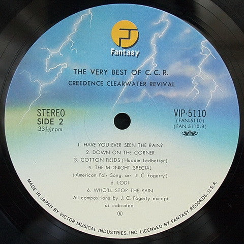 Creedence Clearwater Revival : The Very Best Of C.C.R. (LP, Comp)