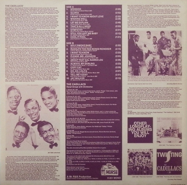 The Cadillacs : Please, Mr Johnson (LP, Comp, Mono)