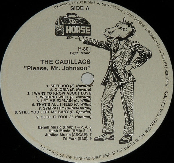 The Cadillacs : Please, Mr Johnson (LP, Comp, Mono)