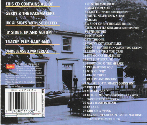 Gerry & The Pacemakers : At Abbey Road 1963 To 1966 (CD, Comp, Mono)