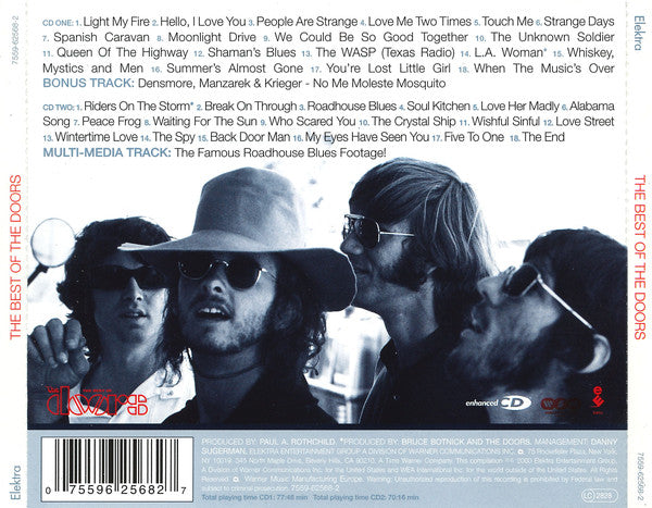 The Doors : The Best Of The Doors (2xCD, Comp, Enh, RM)