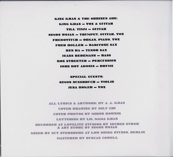 King Khan & His Shrines : Idle No More (CD, Album)