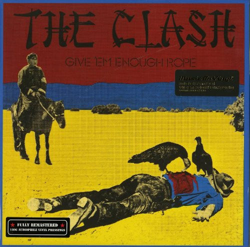 The Clash : Give 'Em Enough Rope (LP, Album, RE, RM, 180)