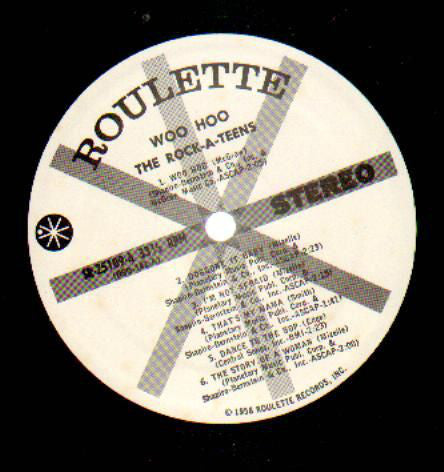 The Rock-A-Teens : Woo-Hoo (LP, Album, RE)