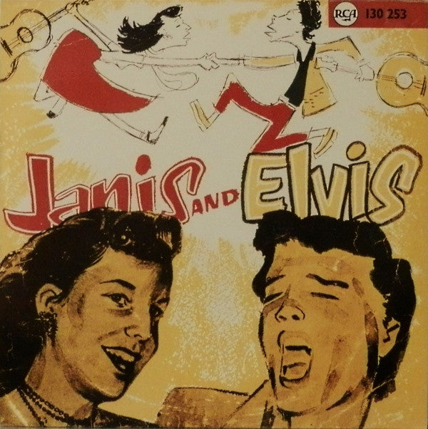 Janis Martin (2) And Elvis Presley : Janis And Elvis (10", Comp, RE)
