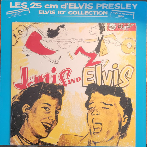 Janis Martin (2) And Elvis Presley : Janis And Elvis (10", Comp, RE)
