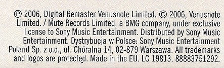 Depeche Mode : The Best Of Volume 1 (CD, Comp, RP)