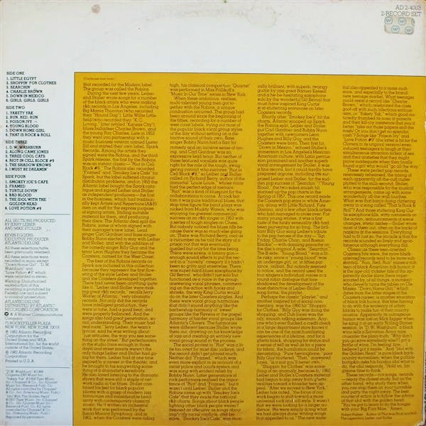 The Coasters : Young Blood (2xLP, Comp, Mono, PR )