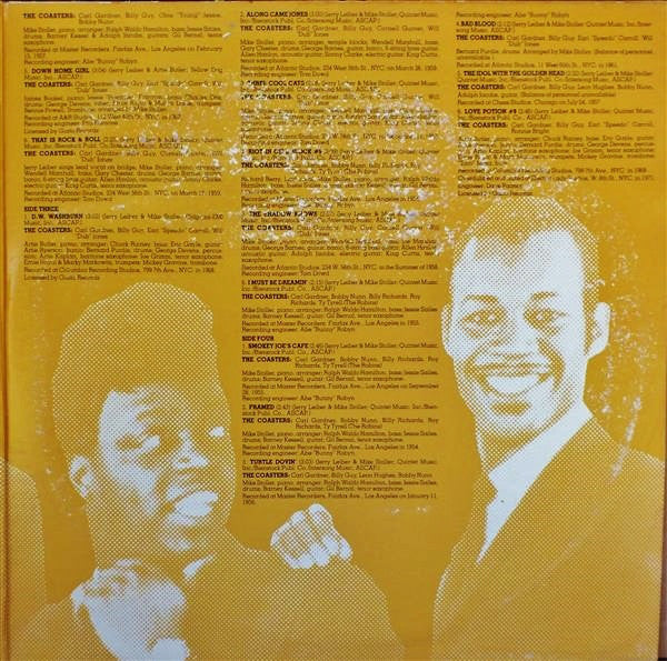 The Coasters : Young Blood (2xLP, Comp, Mono, PR )
