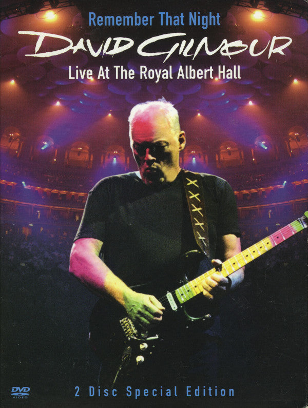 David Gilmour : Remember That Night (Live At The Royal Albert Hall) (2xDVD-V, S/Edition, NTSC, Reg)