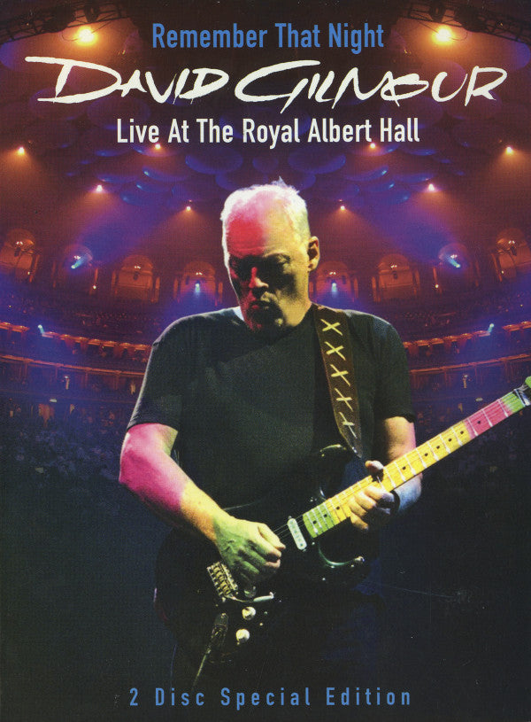 David Gilmour : Remember That Night (Live At The Royal Albert Hall) (2xDVD-V, S/Edition, NTSC, Reg)