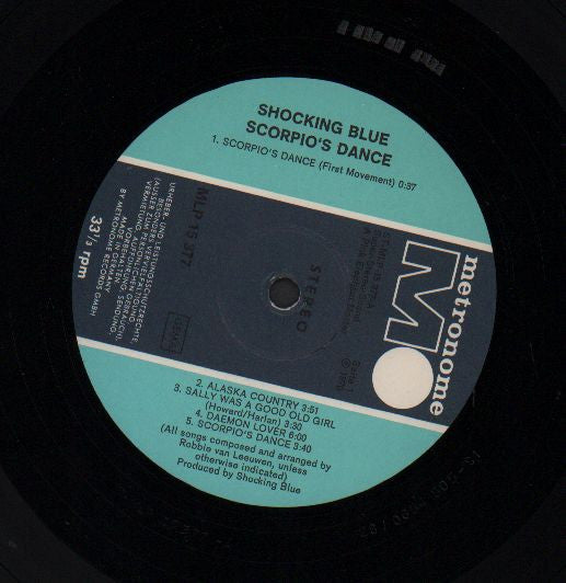 Shocking Blue : Scorpio's Dance (LP, Album, Gat)