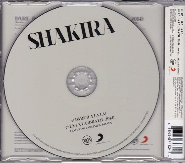 Shakira : Dare (La La La) (CD, Single)