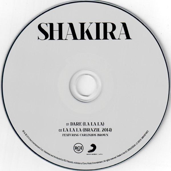 Shakira : Dare (La La La) (CD, Single)