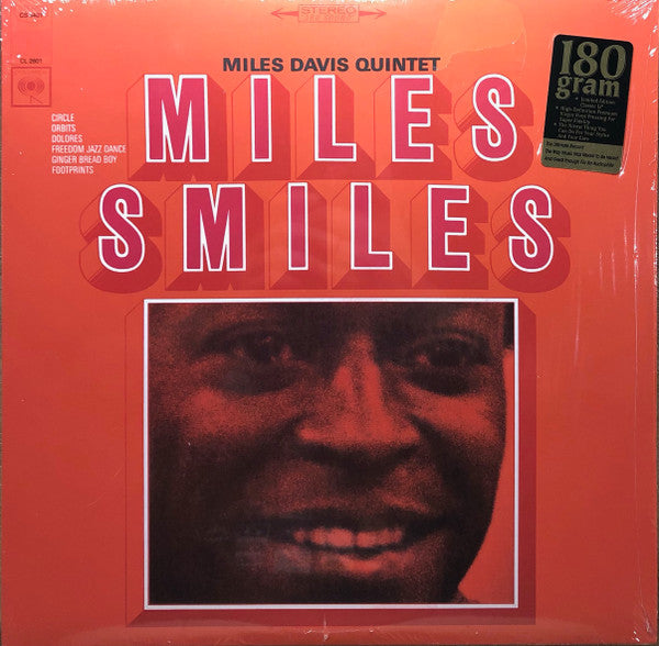The Miles Davis Quintet : Miles Smiles (LP, Album, RE, 180)