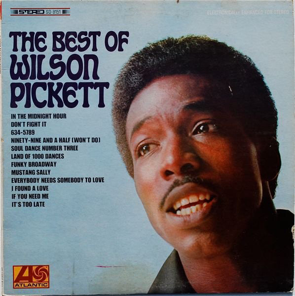 Wilson Pickett : The Best Of Wilson Pickett (LP, Comp)
