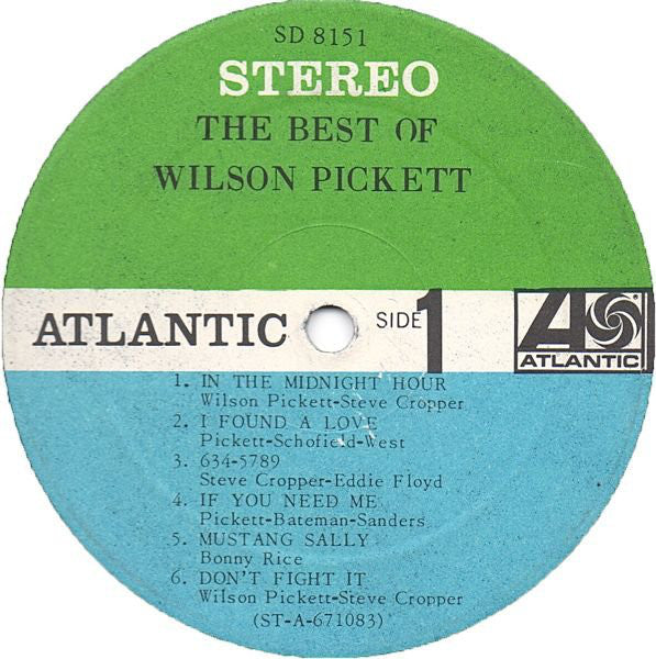 Wilson Pickett : The Best Of Wilson Pickett (LP, Comp)