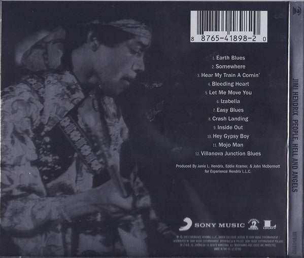 Jimi Hendrix : People, Hell And Angels (CD, Album, Dig)