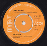 Elvis Presley : I'm Leavin' (7", Single, Kno)