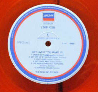 The Rolling Stones : Got Live If You Want It!  (LP, Album, RE, Ora)