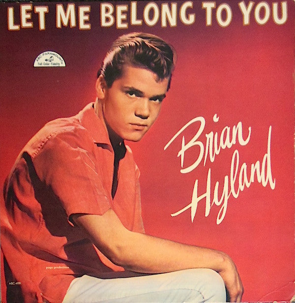 Brian Hyland : Let Me Belong To You (LP, Album, Mono)