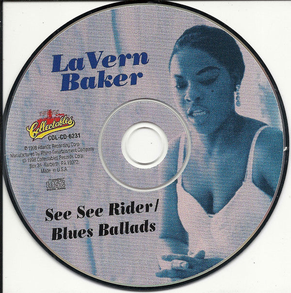 LaVern Baker : See See Rider / Blues Ballads (CD, Comp, Mono, RE)