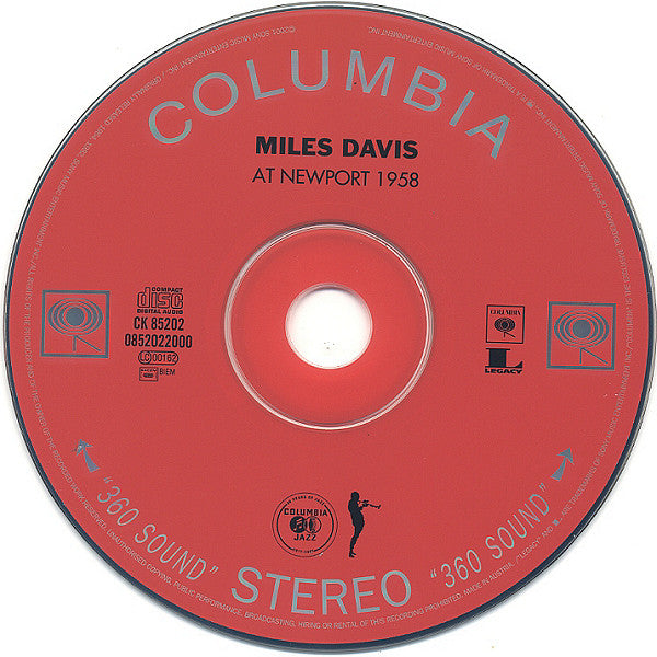 Miles Davis : At Newport 1958 (CD, Comp, RM)